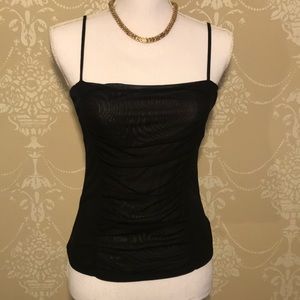 Kenneth Cole, Black Sheer Tank